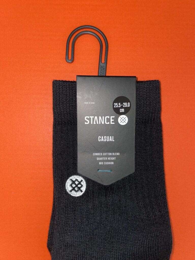 STANCE】ICON QUARTER / スタンス アイコン クオーター 着用レビュー